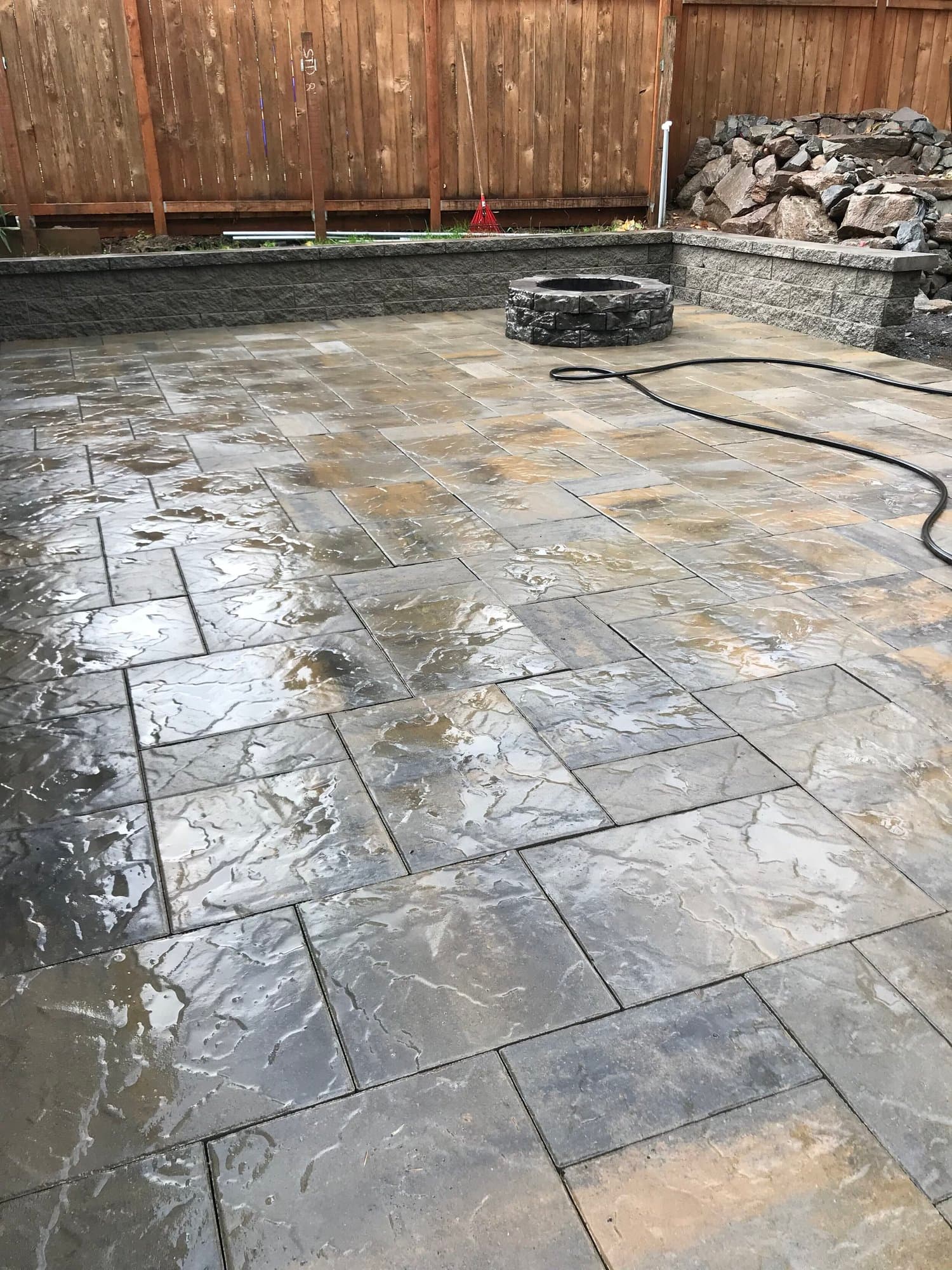Mt. Tabor deck construction — Tross